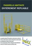 Image de Nouveauté : passerelle abattante entièrement repliable