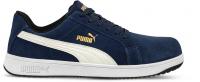 Image de ICONIC SUEDE NAVY LOW - 64.002.0