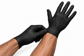 Image de Gant en nitrile noir